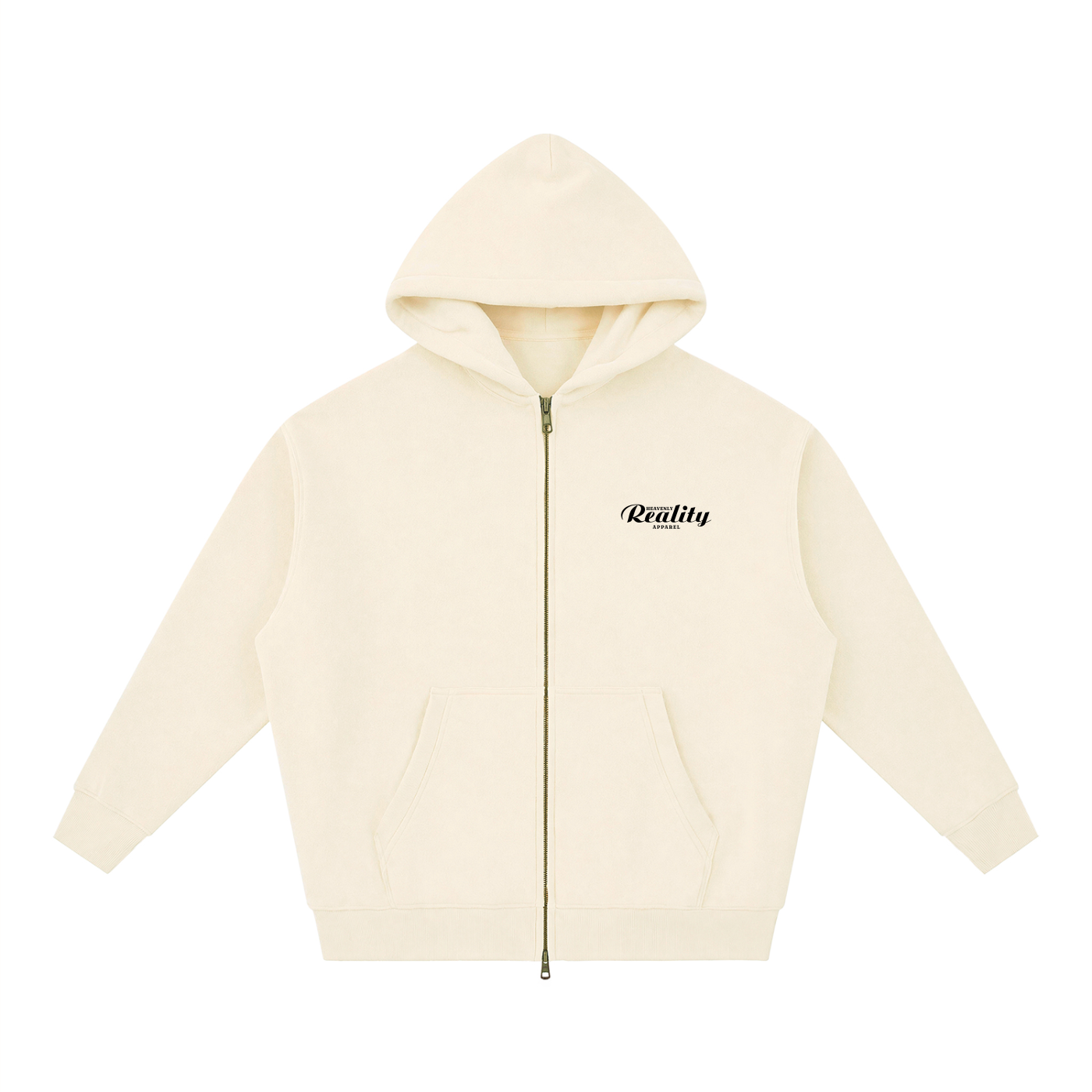 Foundation Oversized Boxy Zip Up