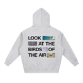 Look at the Birds Oversized Boxy Hoodie